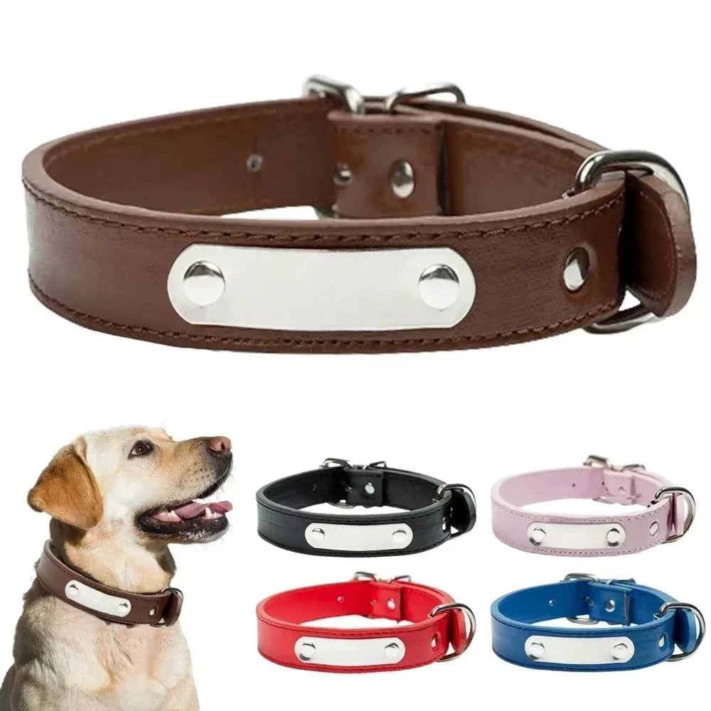 " Leather Collar for Pets – Durable, Comfortable, and Adjustable for Any Size!"
Perfect for puppies, medium, and large dogs, offering long-lasting support and stylish design for every walk.